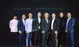 Nhóm tác giả Việt Nam có tác phẩm xuất sắc lọt vào vòng chung kết thiết kế Lexus 2018