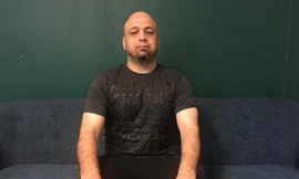 Võ sư Pierre Francois Flores trò chuyện với PV Tiền Phong. Ảnh: Tuấn Nguyễn