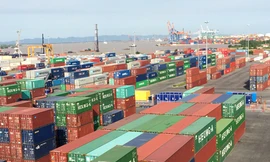 Cảng Tân Vũ, Hải Phòng ùn tắc nghiêm trọng vì hàng loạt container phế liệu tồn đọng