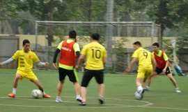 Báo Tiền Phong tham dự Giải bóng đá TEXO Cup mở rộng 2017