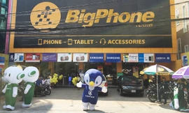 Cửa hàng Bigphone của Thế giới di động tại Campuchia