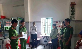 Bà Trần Thị Yến Chi thời điểm bị bắt. Ảnh Công an cung cấp