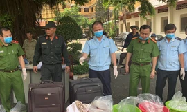 Đường dây vận chuyển trái phép 500kg ma túy ketamin bị Hải quan TP.HCM và Bộ Công an triệt phá ngày 12/5