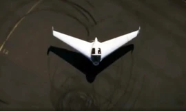 Máy bay không đuôi trình diễn tại Đức