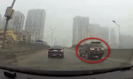 VIDEO: Tài xế thản nhiên đi lùi xe giữa đường một chiều