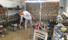 Hơn 100 hộ dân ở Lâm Đồng bị ngập do lũ