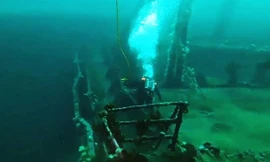 Canada trục vớt đạn pháo từ xác tàu chìm trong Thế chiến 2