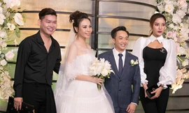 Dàn khách mời toàn sao tại lễ cưới Cường Đô La, Đàm Thu Trang