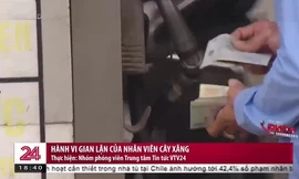 VIDEO: Bóc trần hành vi gian lận ở cây xăng 199 Minh Khai, Hà Nội