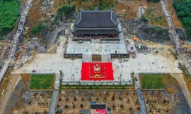 Chùa Tam Chúc chuẩn bị đón 20.000 khách dự đại lễ Phật Đản