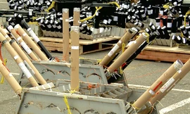 Việt Nam lắp giàn bắn pháo hoa dài 100 m bên bờ sông Hàn