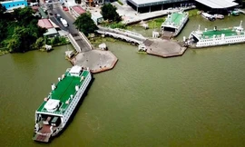 Phà Vàm Cống có thể ngưng hoạt động sau gần 100 năm tồn tại