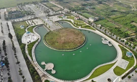 Ngắm công viên âm nhạc sắp hoàn thành ở Thủ đô