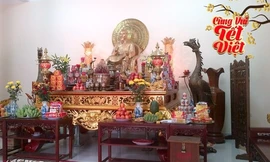 Những lưu ý bài trí bàn thờ gia tiên ngày Tết