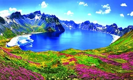 Hồ trên núi sâu nhất thế giới