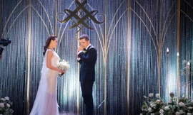 Chồng Tây khóc khi Phương Mai tỏ lòng trong hôn lễ