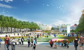 Hình dáng 5 phân khu tại trung tâm Đà Lạt theo quy hoạch mới