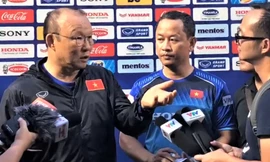 Ông Park cảm thấy căng thẳng trước trận đấu Thái Lan