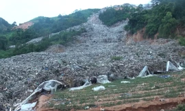 Nông dân Đà Lạt 'trắng tay' khi núi rác Cam Ly sụp đổ