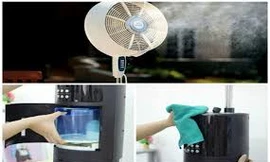 Sử dụng đúng cách quạt phun sương mùa nóng