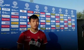 Hậu vệ Bùi Tiến Dũng: Nói về cơ hội vào vòng 1/8 của ĐT Việt Nam