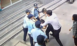 Đánh nhau ở bệnh viện 115, 2 bảo vệ phải uống phơi nhiễm