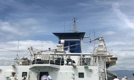 Tàu lực lượng bảo vệ bờ biển Nhật Bản thăm Đà Nẵng