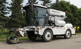 Xe vá ổ gà trong vòng vài phút