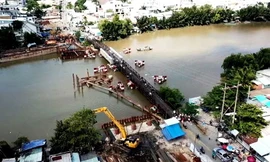 Cầu Long Kiểng mới hơn 500 tỷ đồng sau một năm xây dựng