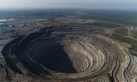 Khám phá mỏ khai thác kim cương sâu hơn 500 m tại Nga