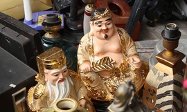 Chiêm ngưỡng chợ đồ cũ Vạn Phúc tấp nập dịp cuối năm