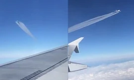 Hành khách hoảng hồn chứng kiến 2 máy bay 'suýt chạm nhau' trên không