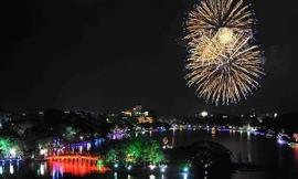 Chi tiết 30 điểm bắn pháo hoa đêm Giao thừa ở Hà Nội