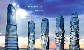 Tòa tháp xoay 360 độ như thiếu nữ đang múa tại Dubai