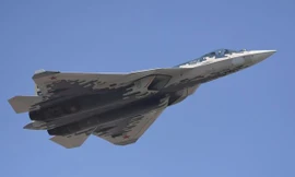 Cận cảnh Su-57 Nga phô diễn sức mạnh tại Syria