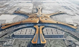 Trung Quốc xây xong sân bay lớn nhất thế giới