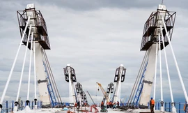 Cầu cao tốc đầu tiên xuyên biên giới Trung Quốc-Nga