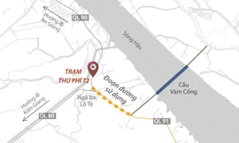 Vì sao tài xế phản ứng trạm BOT gần cầu Vàm Cống?