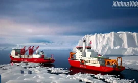 Trung Quốc hạ thủy tàu phá băng tự sản xuất Xue Long 2