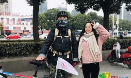 Sợ cảnh chen chúc, nam sinh đạp xe 500km về quê ăn tết