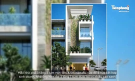 Mẫu nhà phố 3 tầng 1 tum độc đáo, xu hướng 'bùng nổ' trong năm 2019