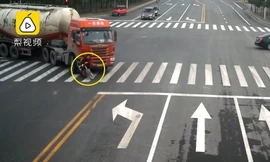 Người phụ nữ thoát chết thần kỳ dưới gầm xe bồn