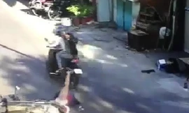 Hai thanh niên giật túi làm ngã người mang thai