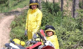 Cuộc đua kỳ thú tập 2: H'Hen Niê liên tục ngã xe