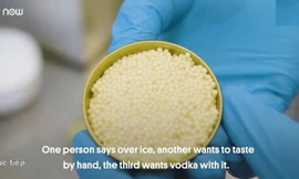 Món trứng cá tầm bạch tạng đắt hơn vàng