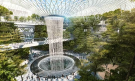 Singapore chuẩn bị ra mắt thác nước trong nhà cao nhất thế giới