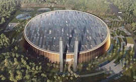 Nhà máy biến rác thải thành điện năng lớn nhất thế giới