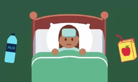 Cách chăm sóc trẻ bị sốt