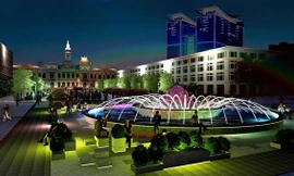 TP HCM xây lại đài phun nước trên phố Nguyễn Huệ sau 5 năm dỡ bỏ