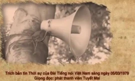 Bản tin kêu gọi cả nước bảo vệ biên giới phía Bắc năm 1979